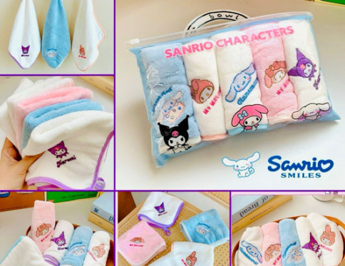 Hand Towel Saniro Printed