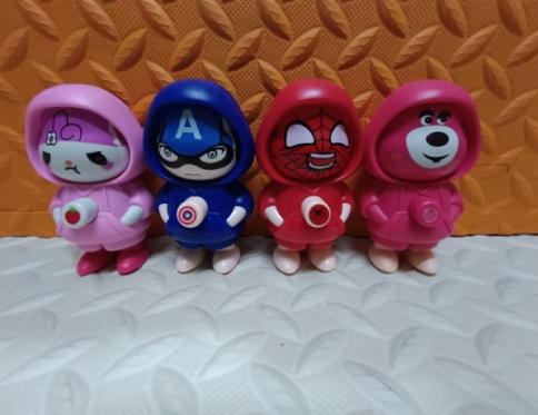 Face changing Keychain